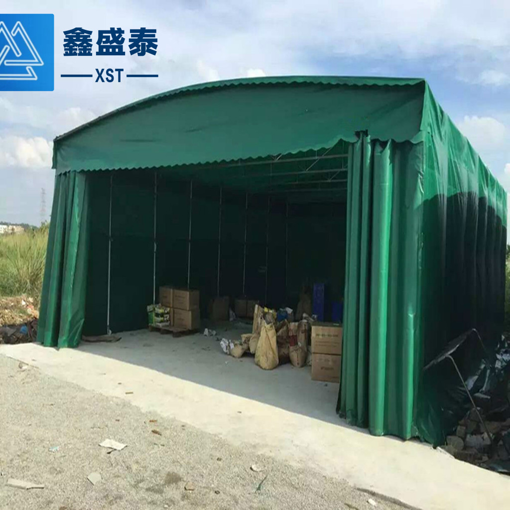 伸縮雨棚篷多少錢一平方