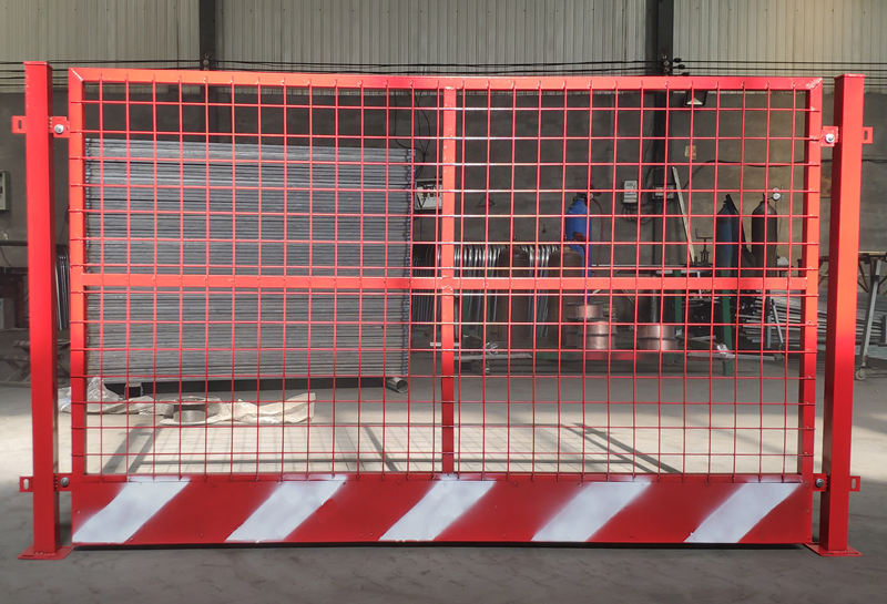 钢板网基坑临时围挡工地临边防护栏施工电梯安全门