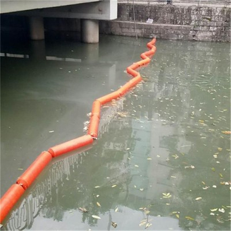 浮筒拦污装置 河道拦渣装置