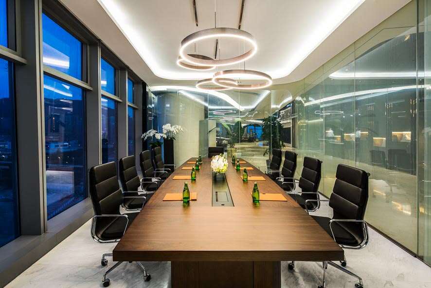 南山科技园地铁口 大冲商务中心500平办公室 带家私户型正