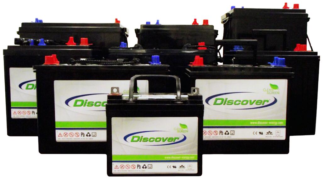 Discover电池EV305A曲臂车用