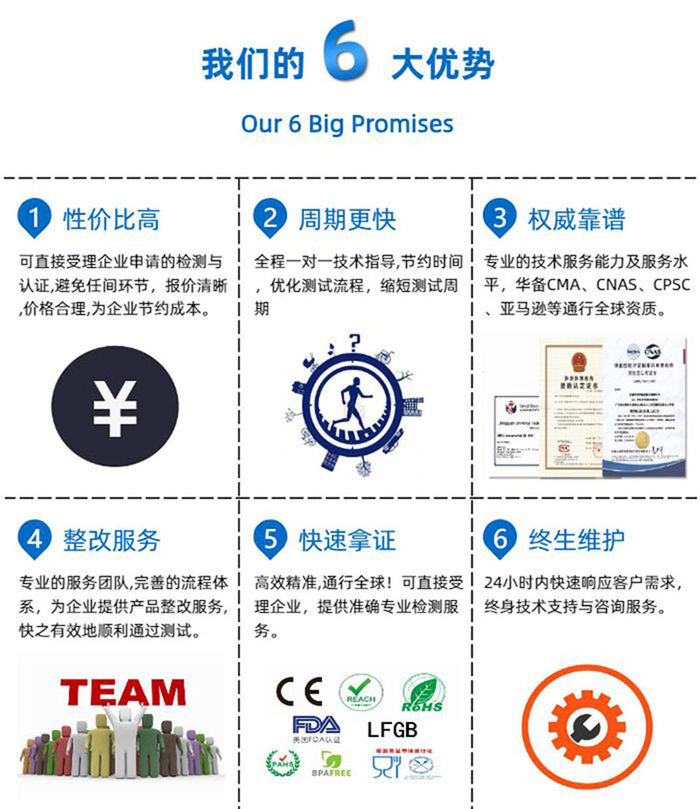 淄博CPSIA检测公司 东莞市精锐检测技术服务有限公司