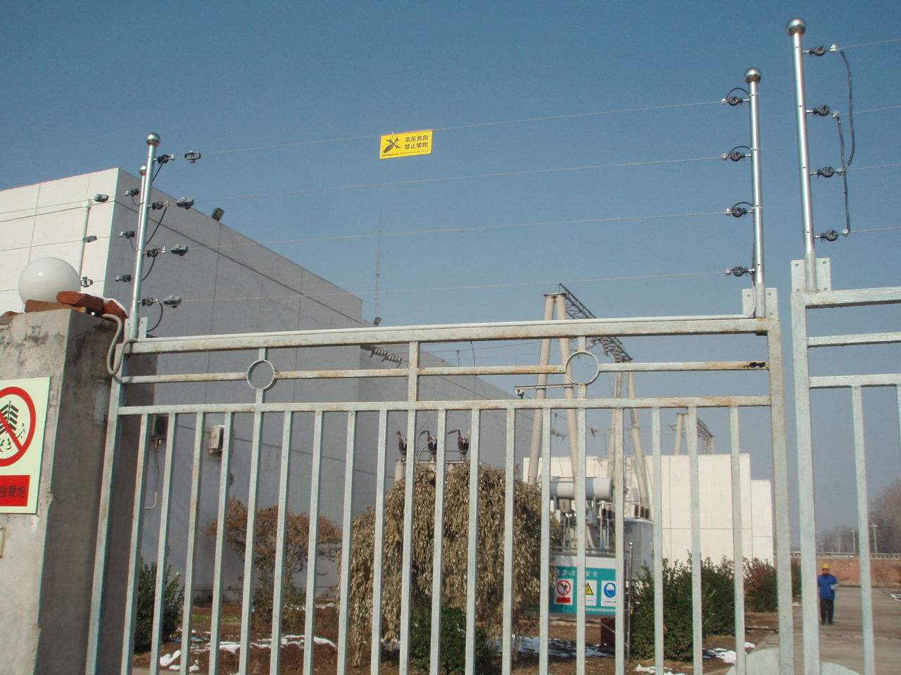 江苏 无锡脉冲电子围栏系统安装 四线制/六线制电子围栏周界报警系统厂家