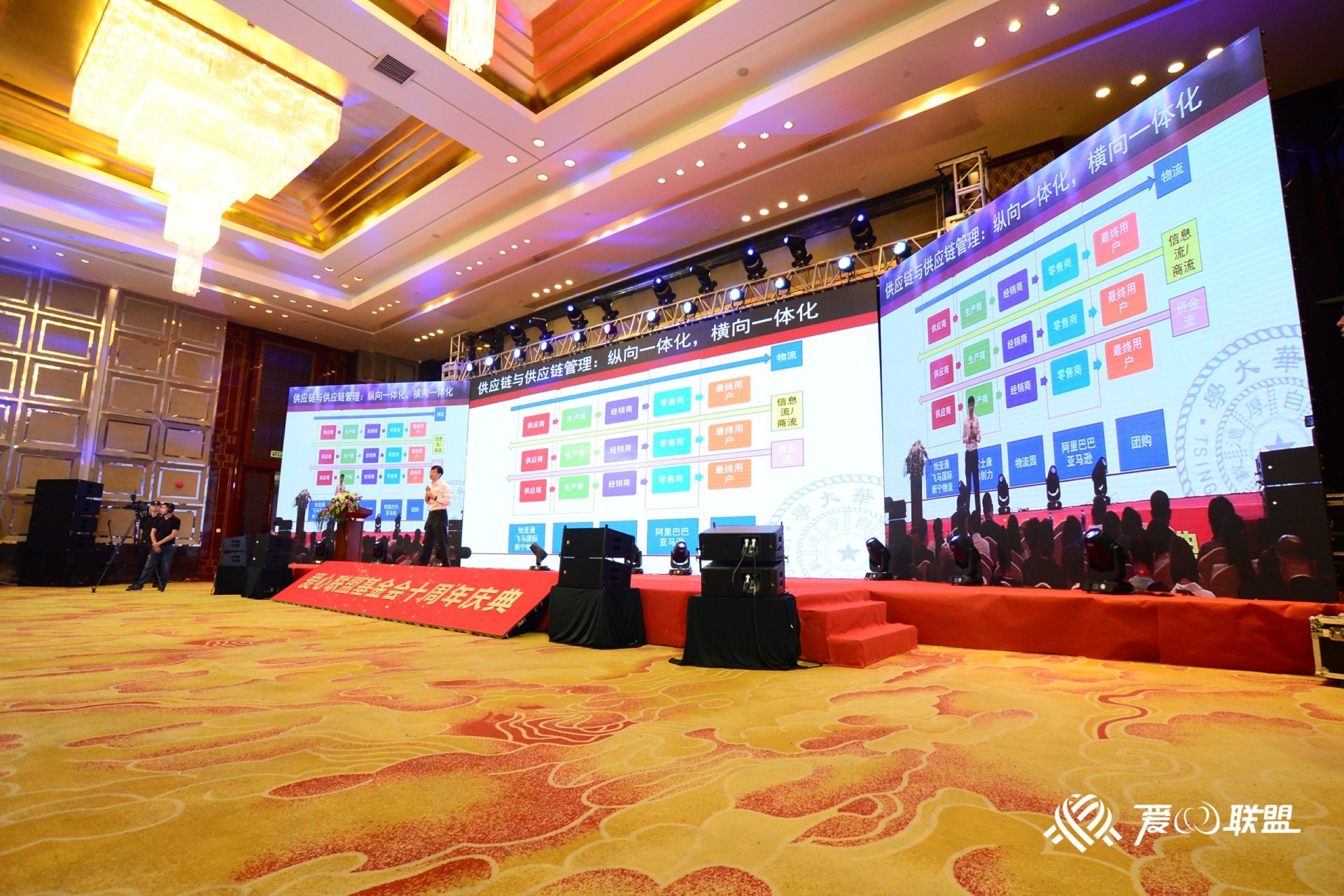 虹口区年会LED大屏安装公司 签到背景板搭建 上海年会策划公司