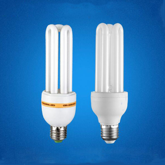 小3u电子节能灯u形卤粉节能灯泡36瓦功率荧光粉管灯3U energy saving bulb CFL Light