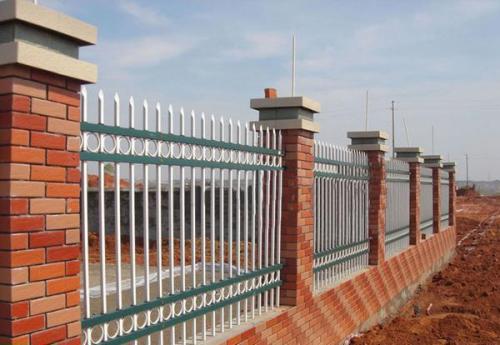 广州锌钢围墙护栏，小区别墅栅栏围栏规格齐全可定制