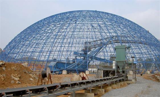 天津球形网架钢结构“圆圆的好可爱”