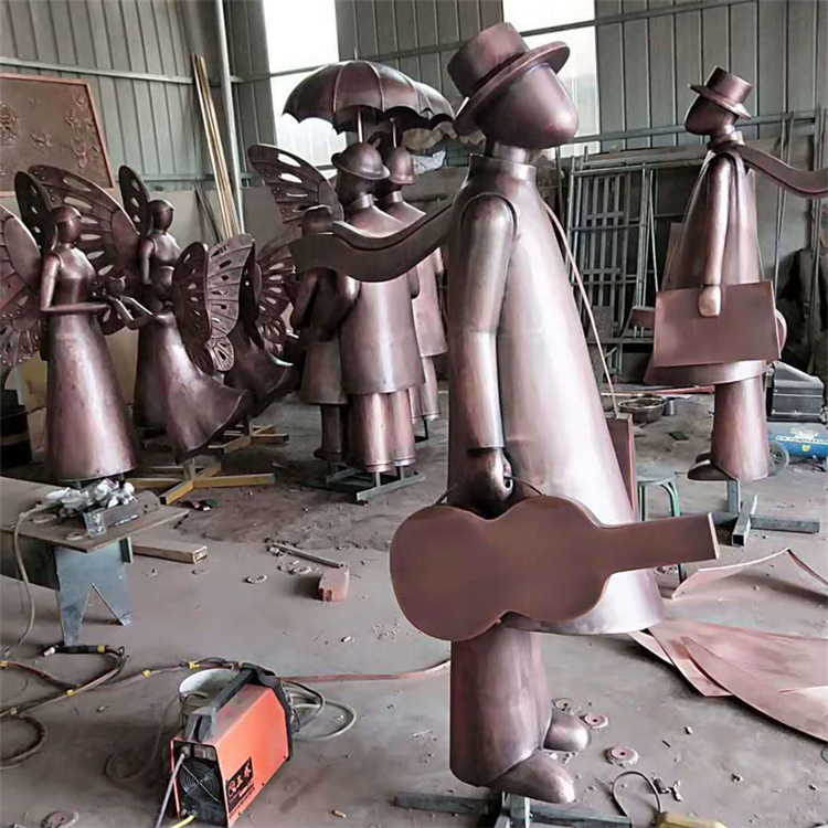 加工厂家 铜人雕塑 铜像