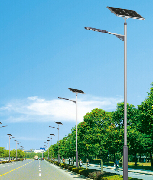 供应亳州十米太阳能路灯厂家批发价格-单臂太阳能路灯配置-太阳能道路灯生产厂家