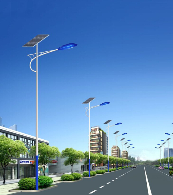 6米太阳能路灯_高杆灯生产厂家_湖南长沙太阳能路灯批发厂家