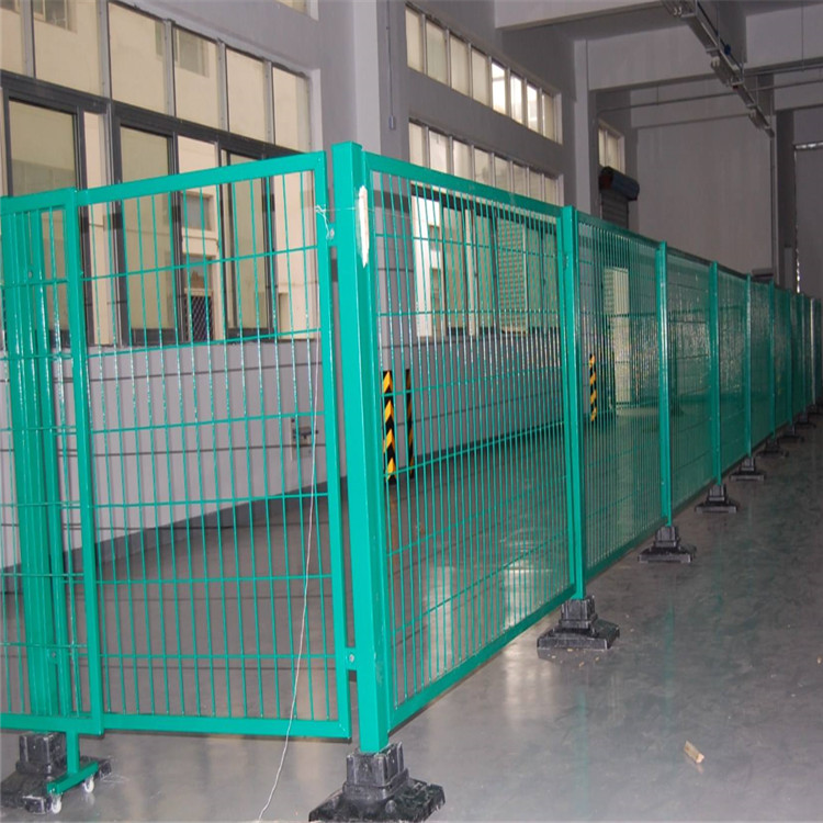 厂家直销车间隔离网车间框架护栏网钢丝网隔断网