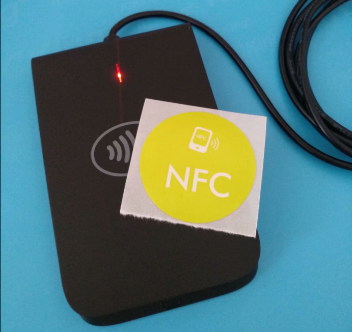 深圳庆通X2-A200非接触IC卡NFC卡读写器USB通讯，支持14443A协议M1卡NTAG213卡读写