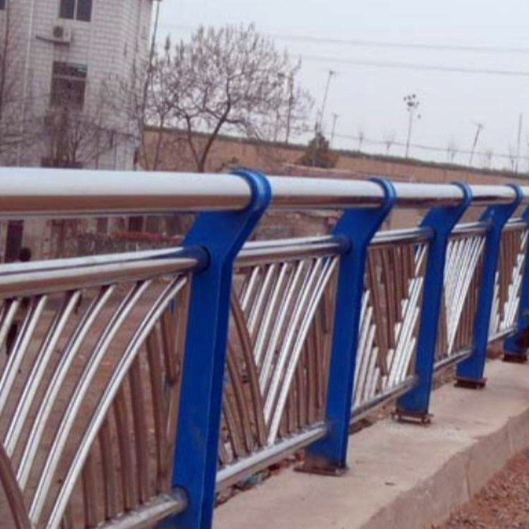桥梁护栏不锈钢安全防护隔离桥梁护栏 加工河道景观防撞桥梁护栏