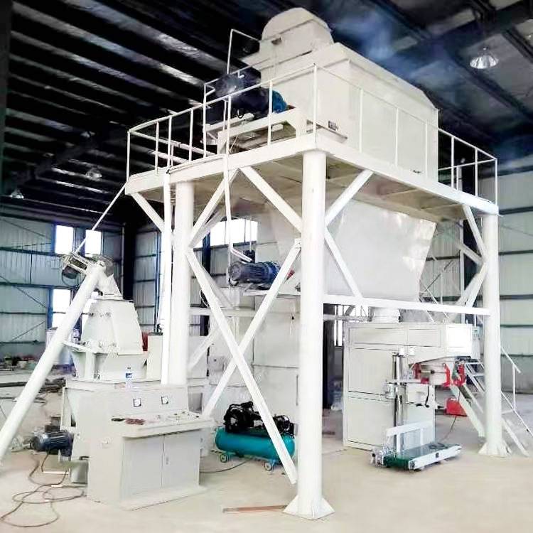 厂家直销小型发酵饲料设备 基础型干粉砂浆、干粉物料成套搅拌机器