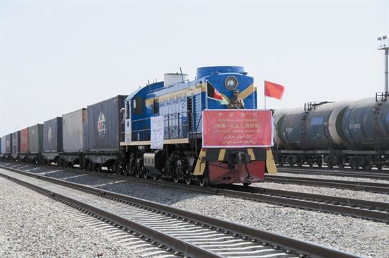 外蒙古全线乌兰巴托铁路起运运输