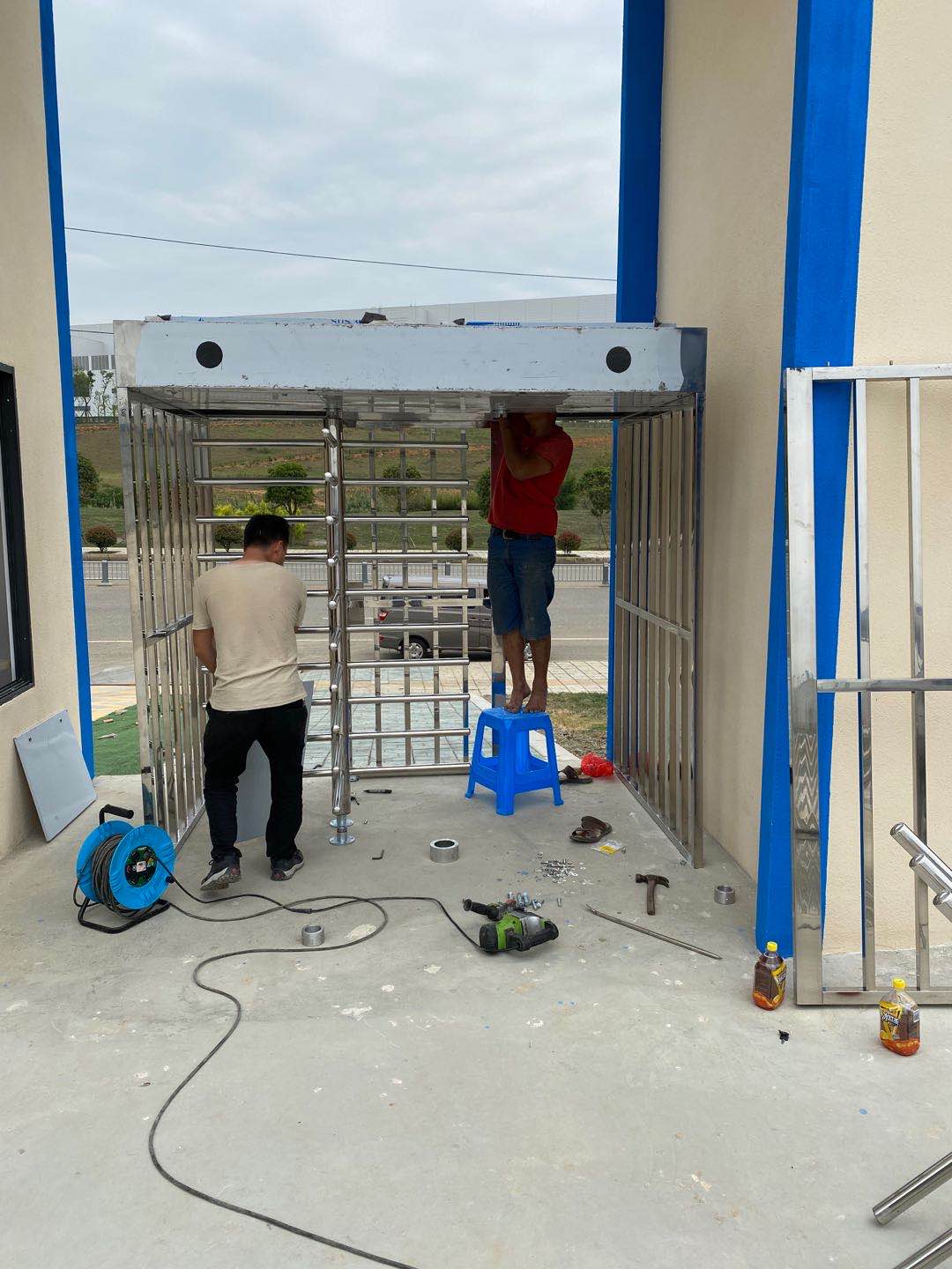 四川泸州合江工地农民工综合服务平台上门安装