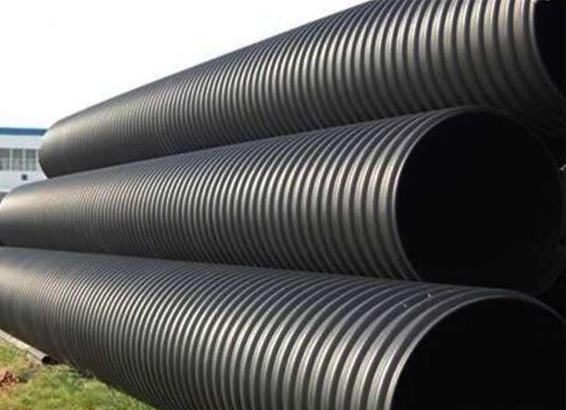 邢台钢带增强HDPE钢带增强波纹管材价格