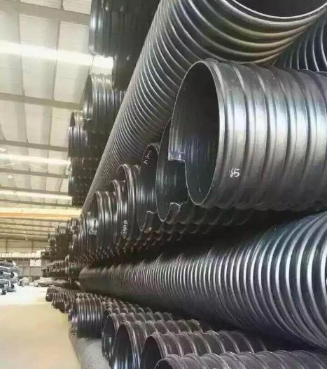 鹤壁钢带增强HDPE钢带增强波纹管材厂家