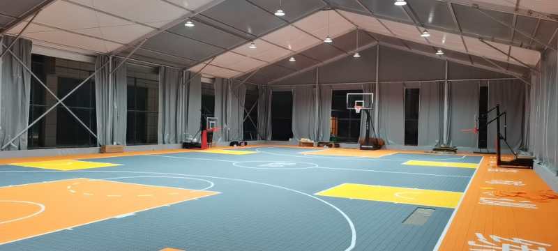 篮球场馆篷房 洛克球馆篷房