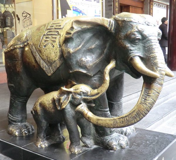 金属铜大象雕塑厂家-铜大象雕塑价格-铜大象雕塑公司