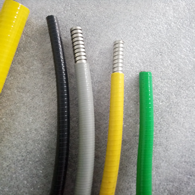 雙扣包塑金屬軟管 內徑12mm不銹鋼P4型雙鉤線纜套管