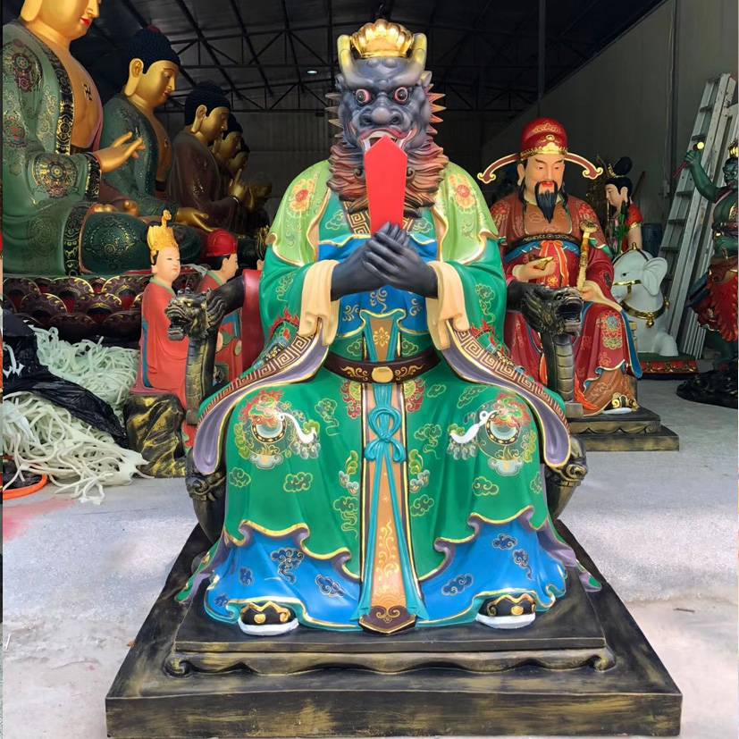 道教龍神像廠家，海龍王神像，四海龍王佛像圖片