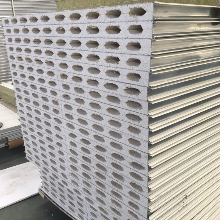 硫氧镁净化机制板 复合彩钢夹芯板 不锈钢岩棉净化夹芯板 轻质隔墙板