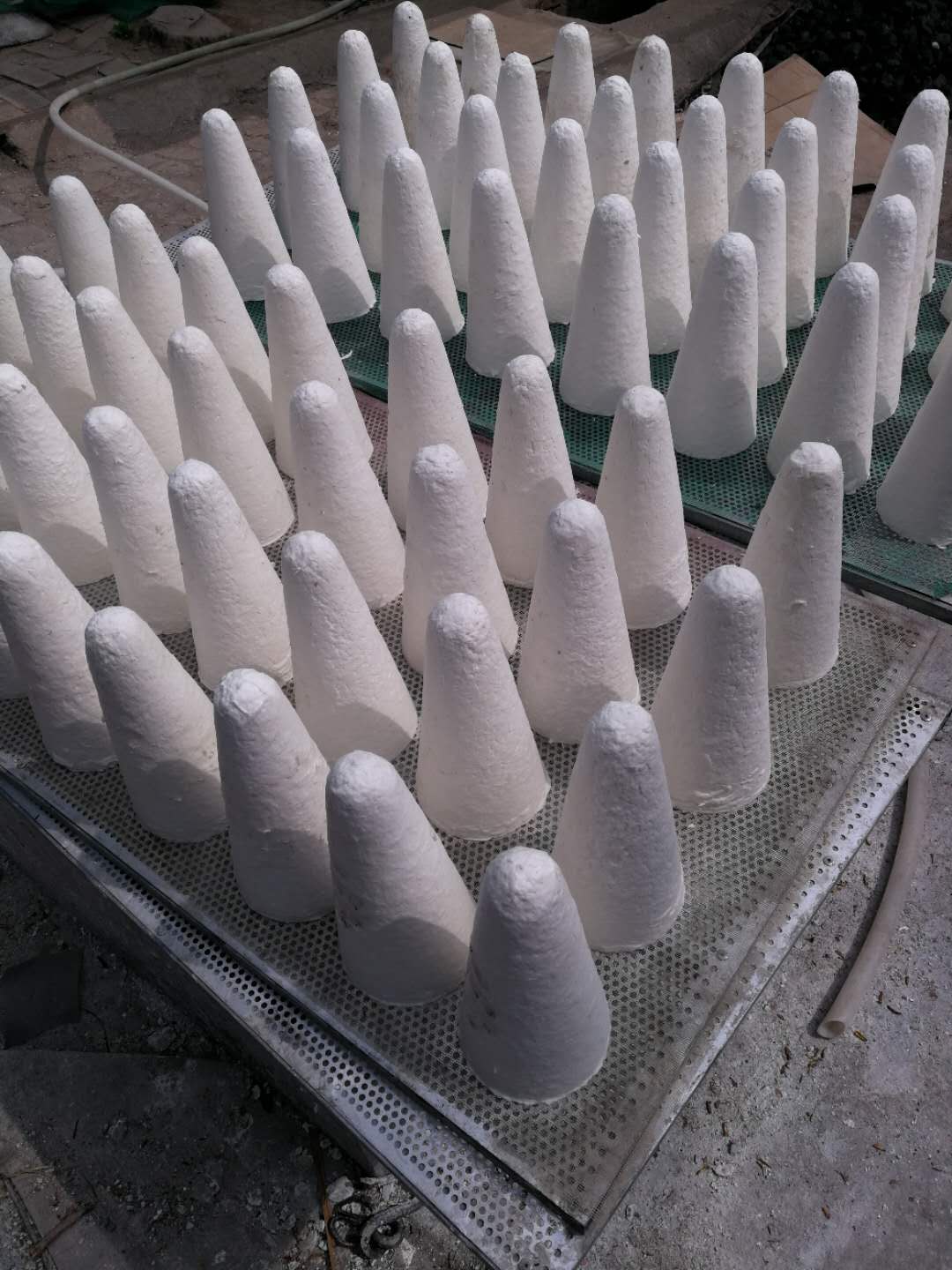 陶瓷纤维堵头密封垫帽口设备工艺配方 耐火纤维管套生产技术流程