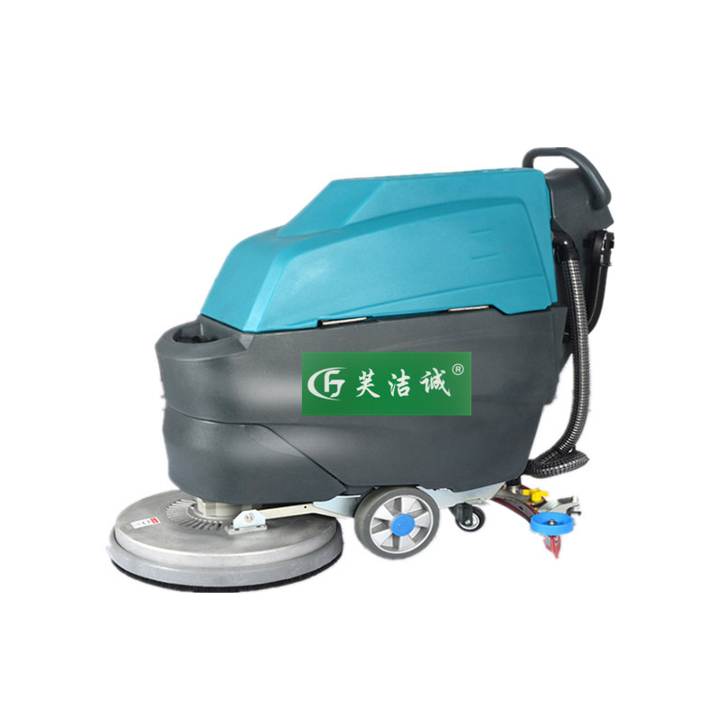 K3多功能洗地机全自动手推式商用擦地机市电动工业拖地吸干机