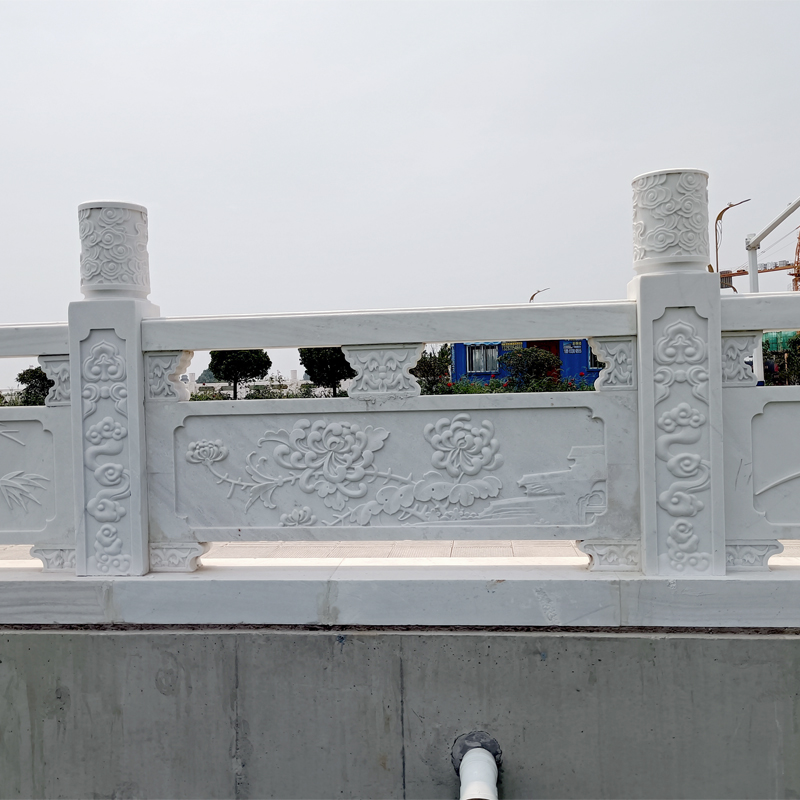 桥梁石栏杆-桥梁石护栏尺寸设计与应用