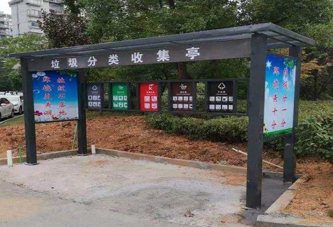 安庆市精神堡垒公交候车亭文化长廊制作厂家