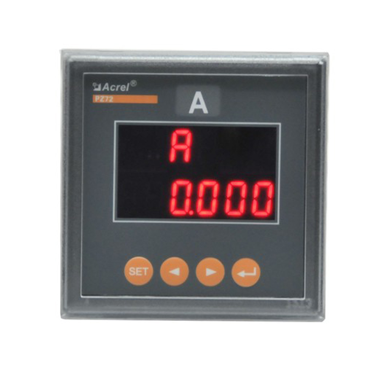 安科瑞PZ72-AU/M PZ72-AI/M单相电流表电压表模拟量输出4-20mA