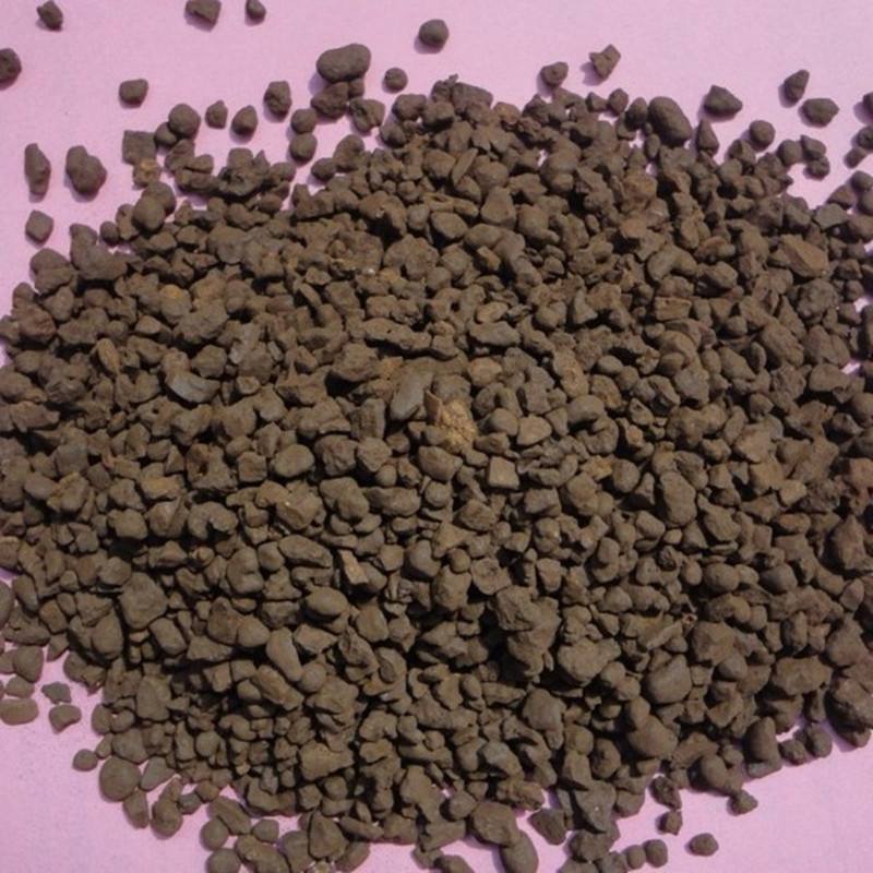 锰砂滤料具有水处理滤料理想的级配比例