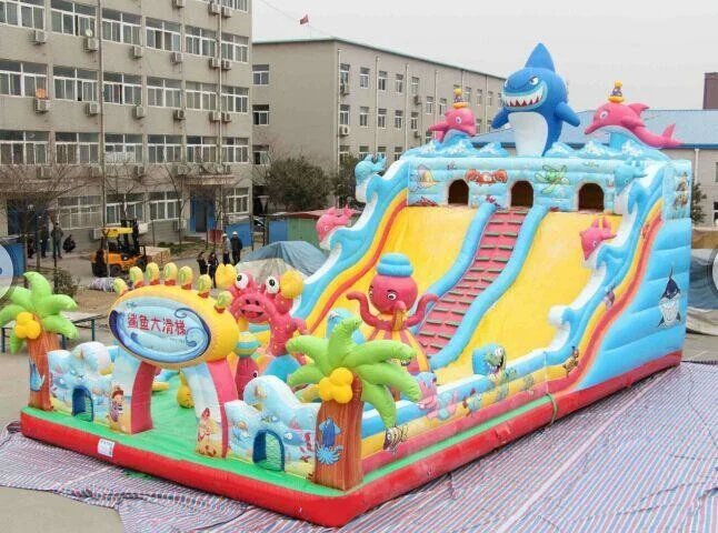 南京儿童充气城堡 儿童蹦床 加厚布料