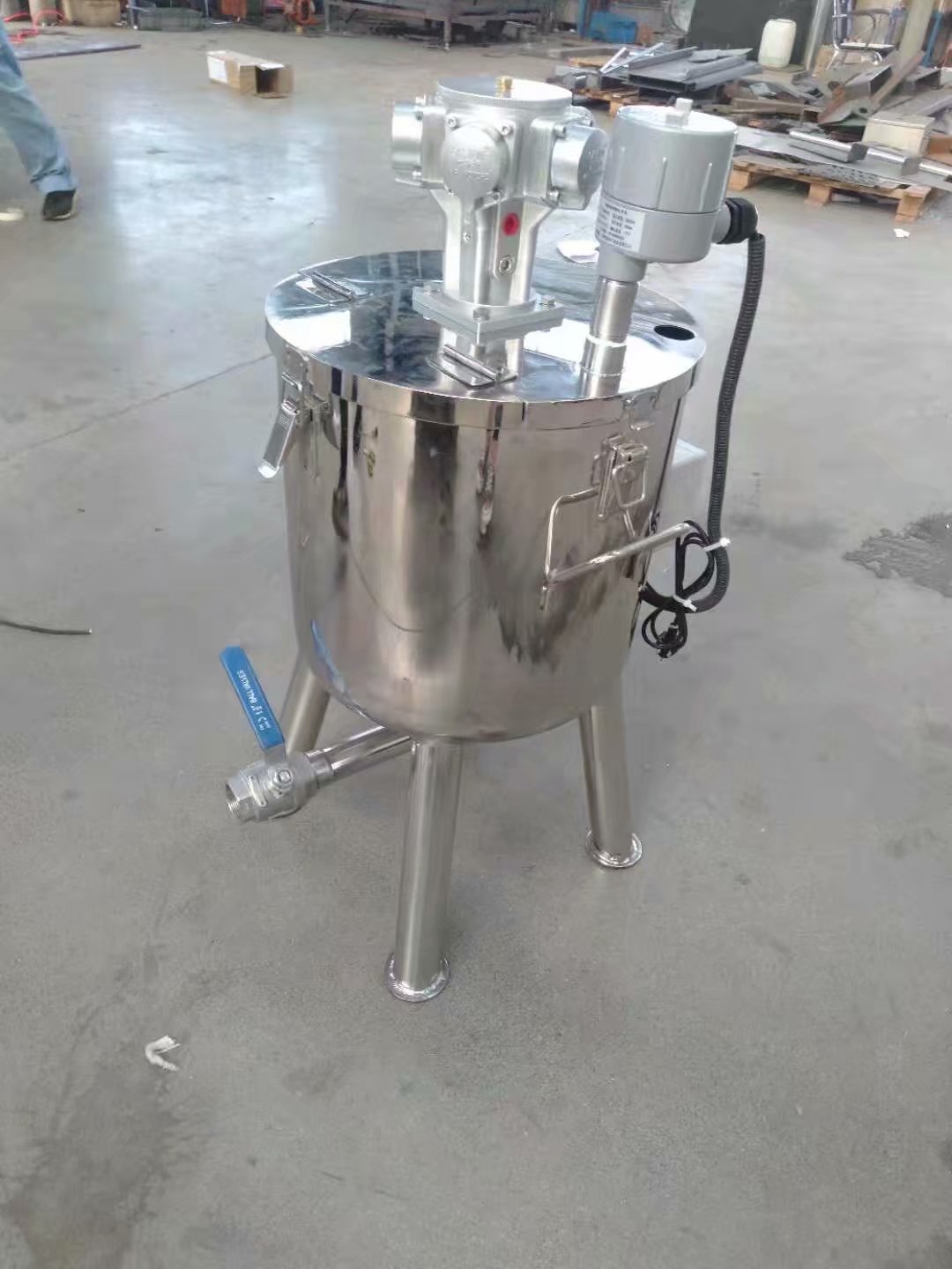 搅拌机电动黄油泵 桶用搅拌机 操作简单