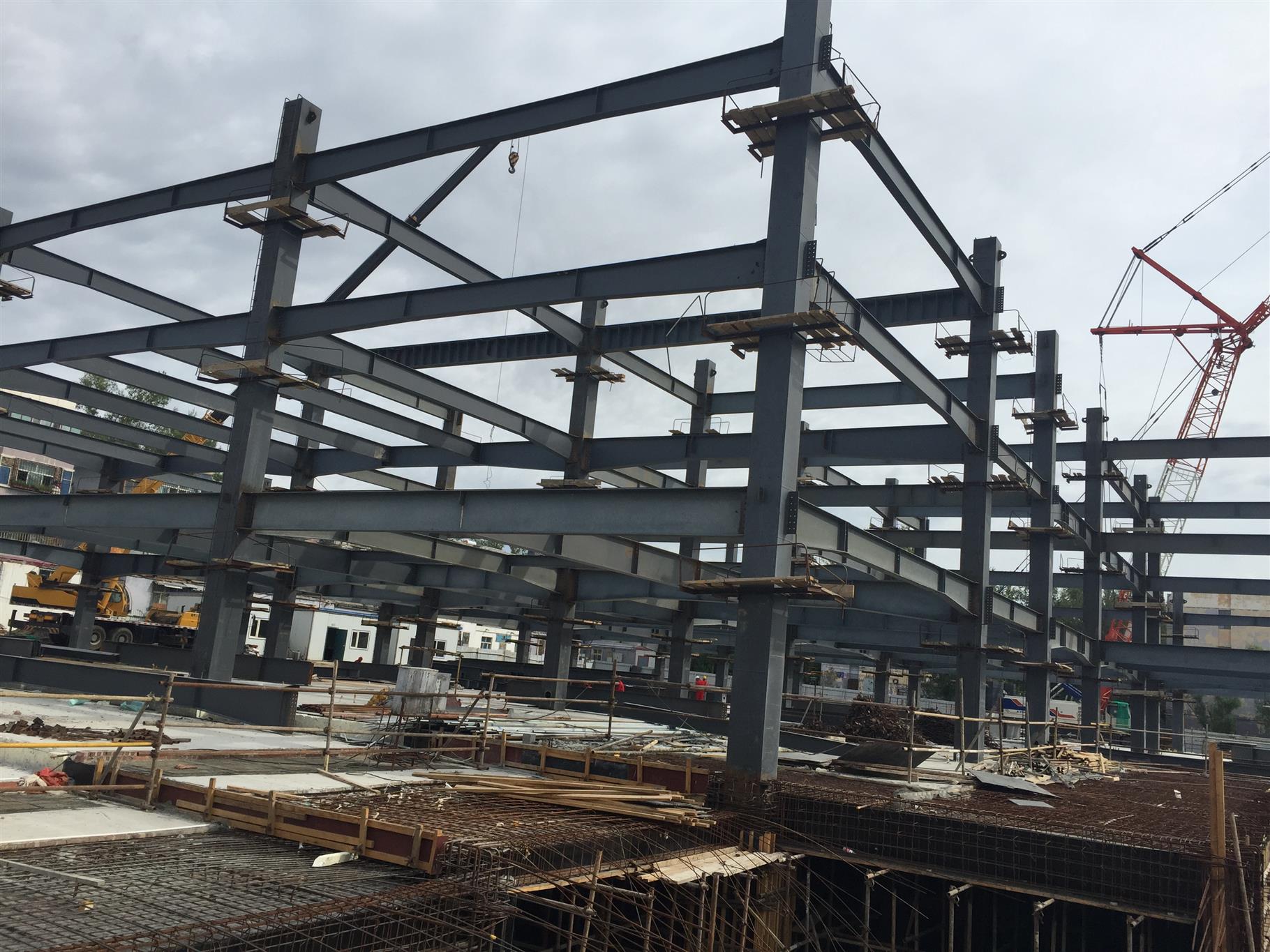 钢结构节点-昆玉市重钢工程-施工时间短