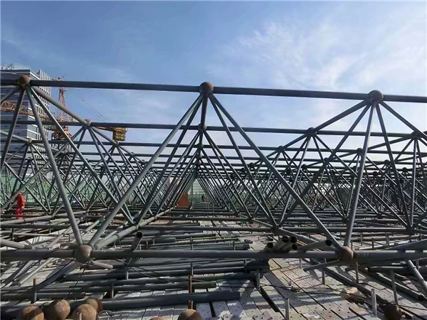 钢结构网架屋面-博乐球形网架安装-施工经验丰富