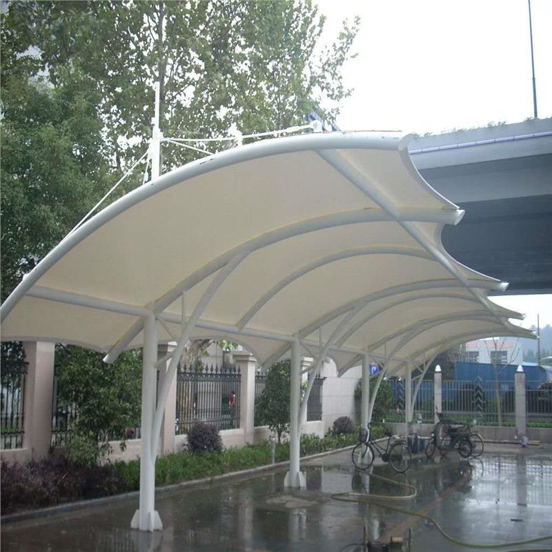 阿克苏市膜结构雨棚厂家 技术可靠 膜结构项目