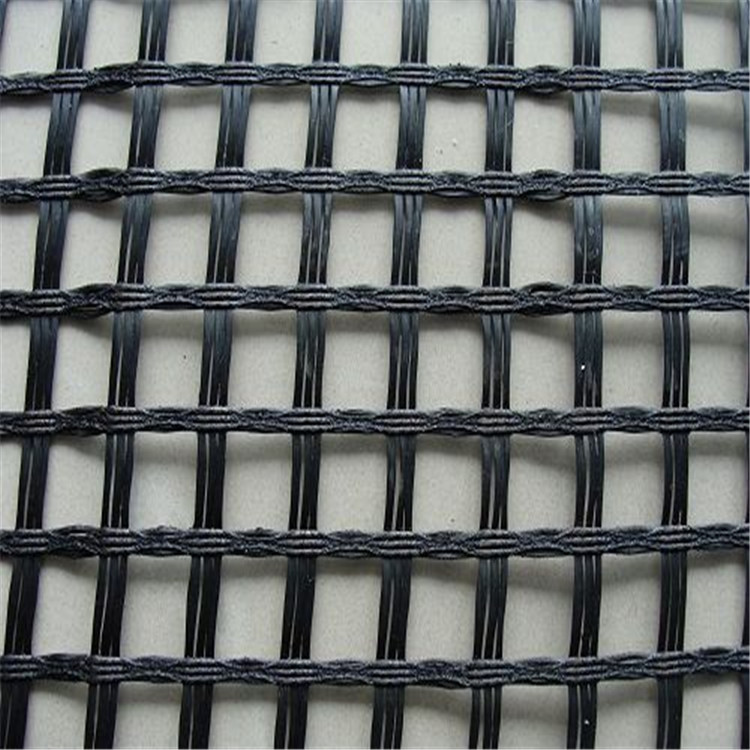 土工格栅玻纤护钢塑塑料单双向自粘式坡路基工程玻璃纤维加筋钢丝