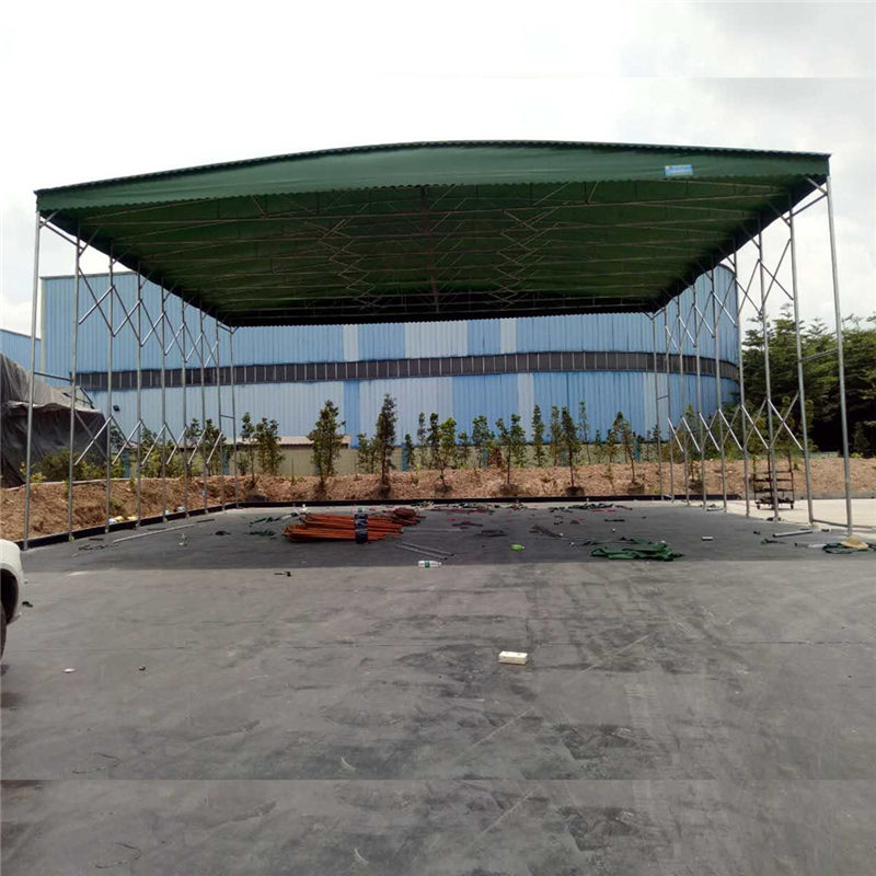 深圳罗湖厂家安装定做遮阳雨棚 货车雨棚 电动推拉蓬 篷房