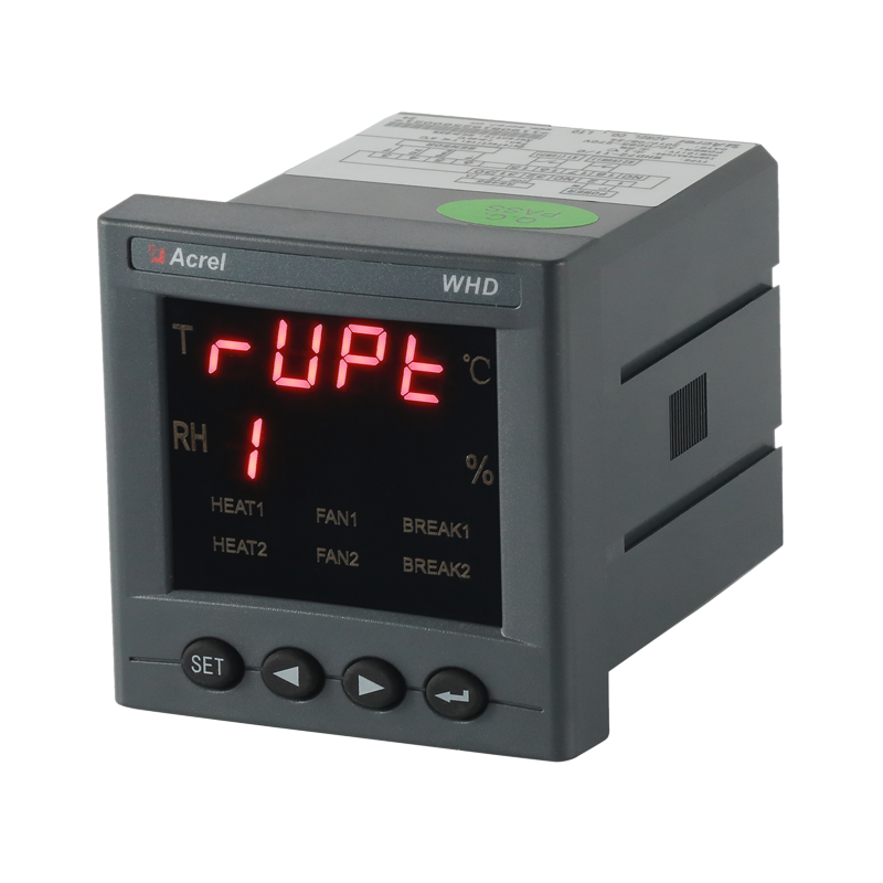 带模拟量4-20ma输出温湿度控制器WHD72-11/M 至PLC控制配电柜温湿度