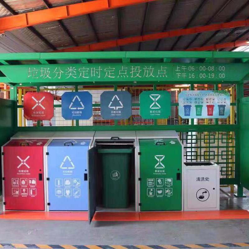 厂家定做 咸宁市不锈钢垃圾桶定做 3立方不锈钢勾臂箱