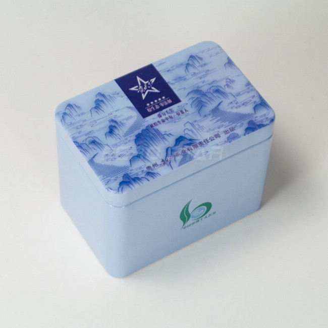 贵州茶叶铁盒包装 都匀毛尖茶叶包装铁盒 40克茶叶小铁盒