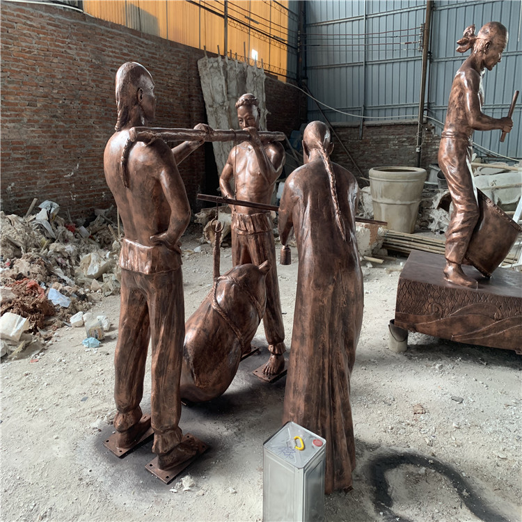南京公园主题玻璃钢卡通雕塑定制 江门人物浮雕雕塑厂家 上海玻璃钢雕塑厂