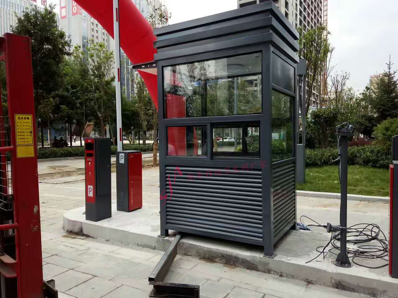 朔州氟碳喷漆钢结构岗亭供应商 室外站岗亭 款式新颖
