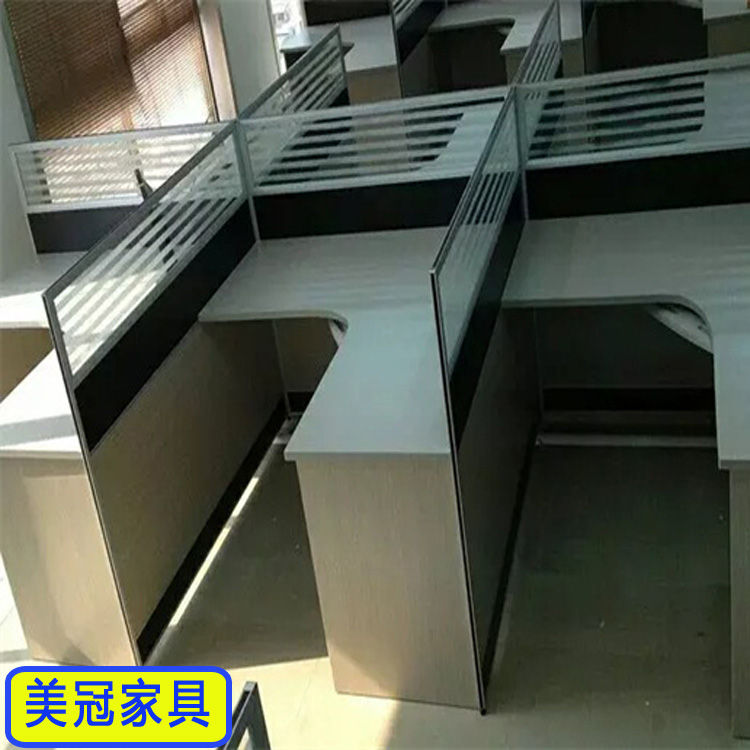 屏风式电脑桌 郑州卡座办公桌 许昌隔断电脑桌供应商