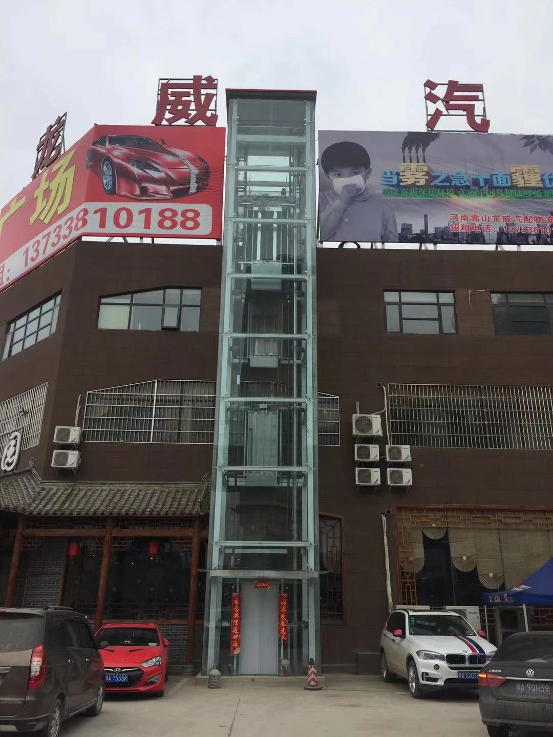 郑州某市场电梯安装案例