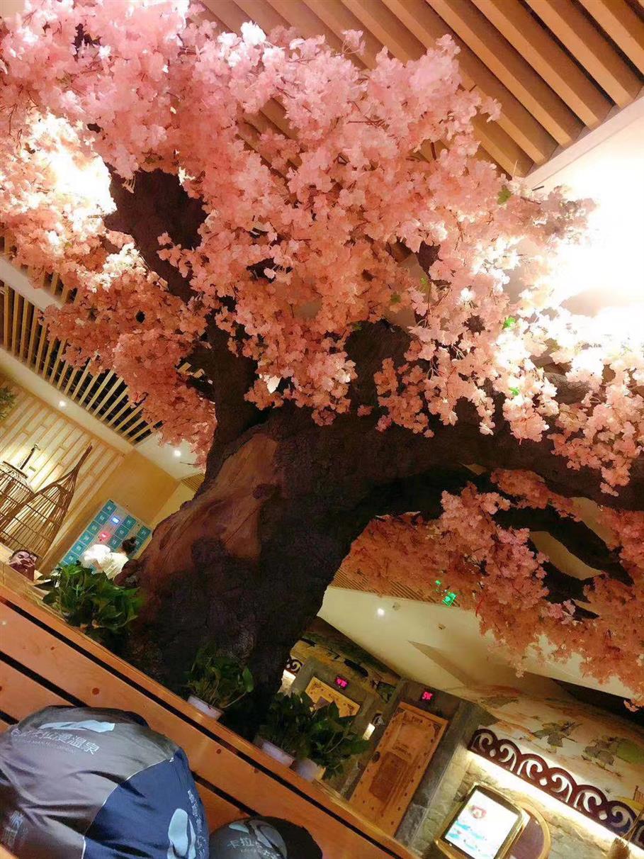 绵阳假树制作 樱花树 造型美观