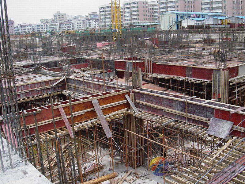 贵州建筑模板应用工地