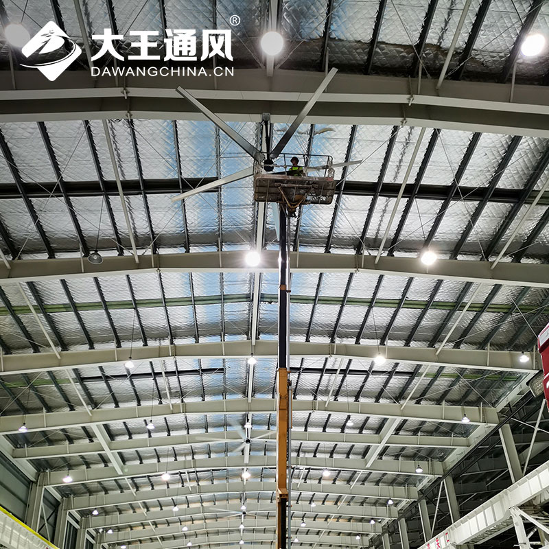 上海大型永磁工业大风扇 风量提升30%